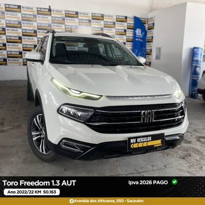 FIAT TORO 1.3 TURBO 270 FLEX FREEDOM AT6
